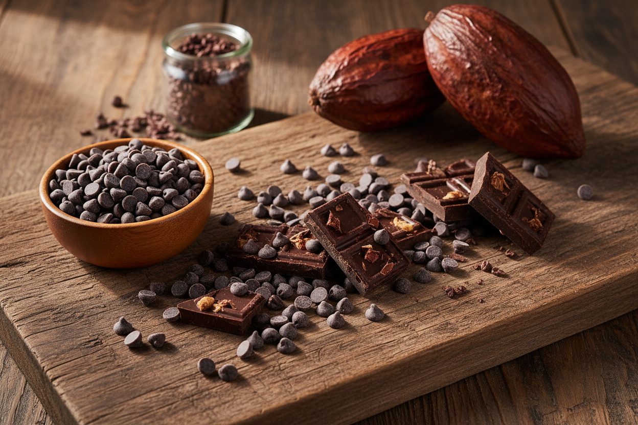 54% Dark Chocolate Chips UK: Organic Baking & Snacking Guide