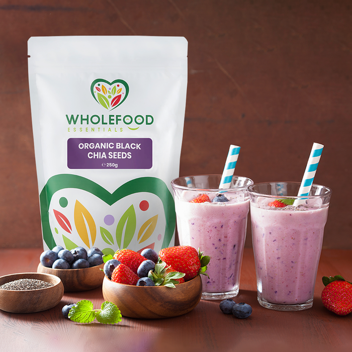 Blueberry Chia Seed Smoothie