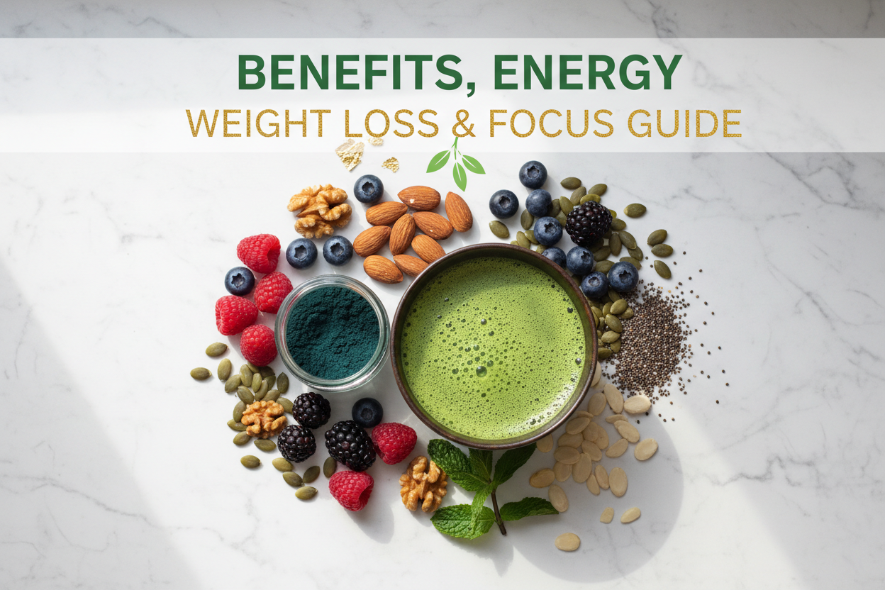 Organic Matcha Green Tea Powder UK: Benefits, Energy, Weight Loss & Focus Guide