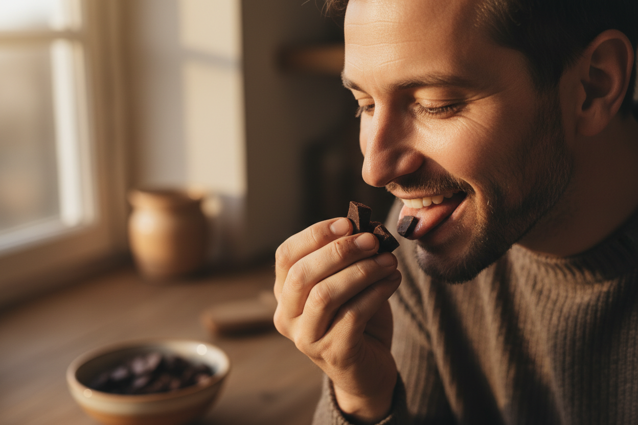 54% Dark Chocolate Chips: Heart Health, Mood & Baking