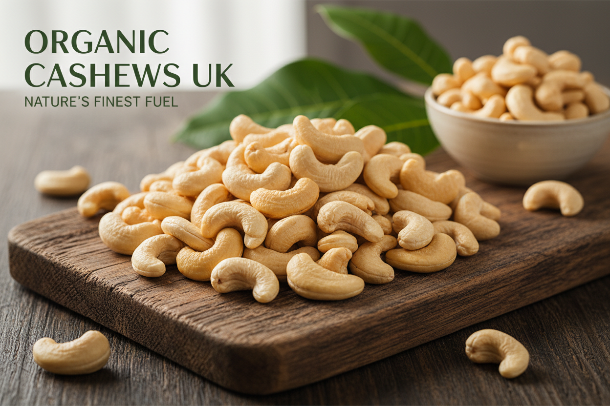 Organic Cashew Nuts UK: Benefits, Nutrition, Uses & Where to Buy Premium Cashews