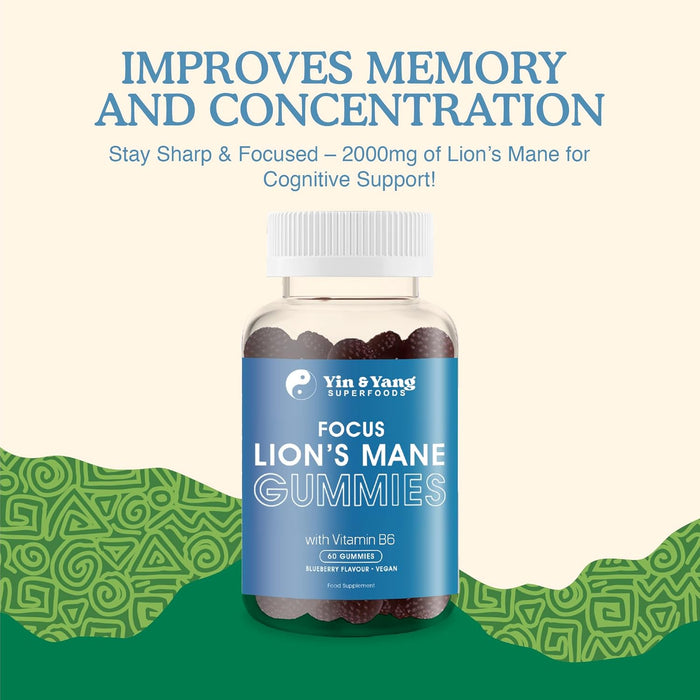 Lion’s Mane Gummies 2000mg