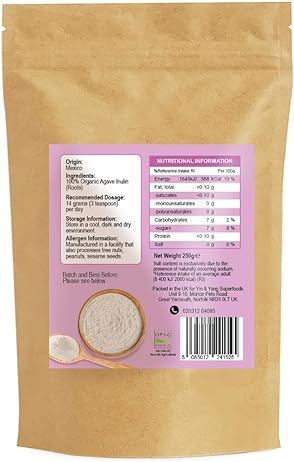 Organic Agave Inulin Powder