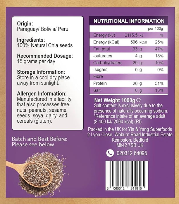 Organic Chia Seeds
