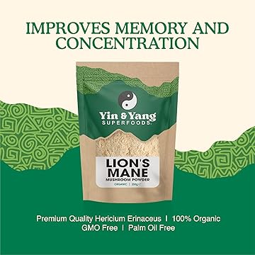 Organic Lion's Mane Mushroom Powder