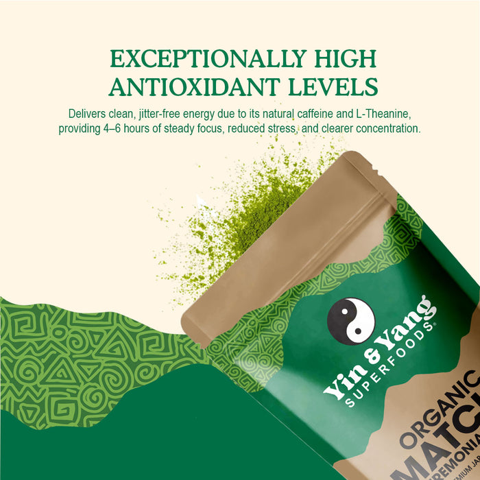 Organic Ceremonial Matcha Powder, Japanese 30g