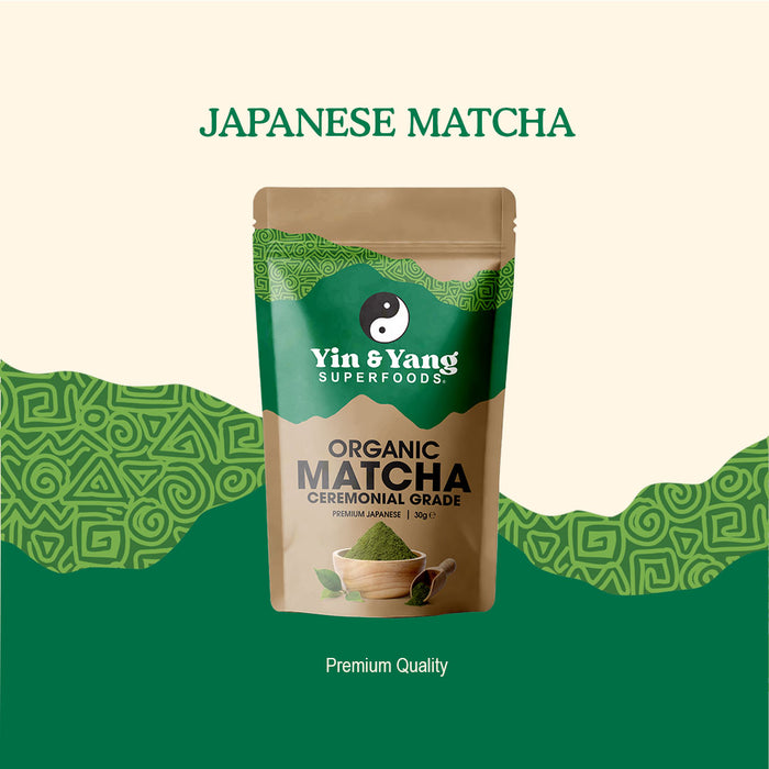 Organic Ceremonial Matcha Powder, Japanese 30g