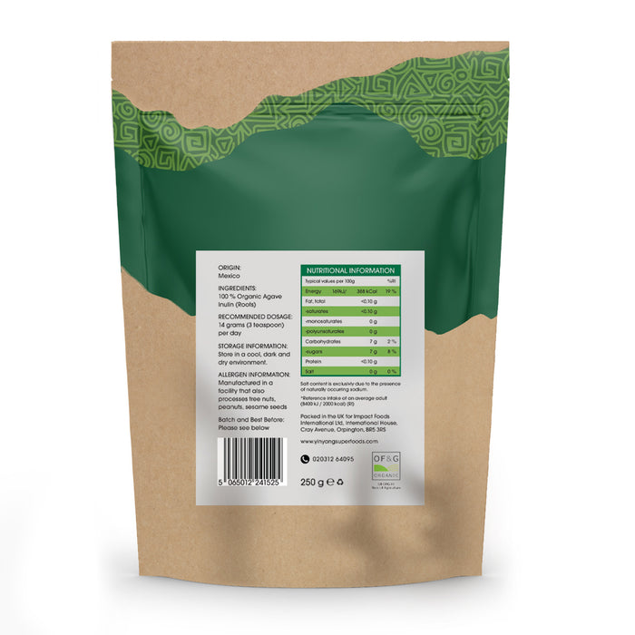 Organic Agave Inulin Powder