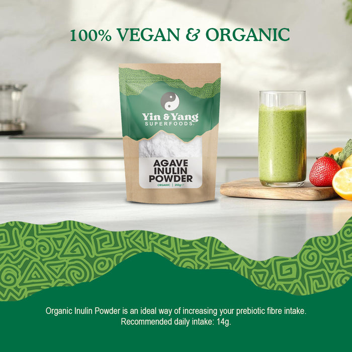 Agave Inulin Powder Organic Agave Inulin Powder — Yin & Yang Superfoods
