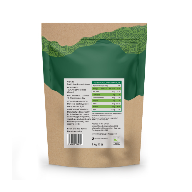 Organic Cacao Powder 1kg