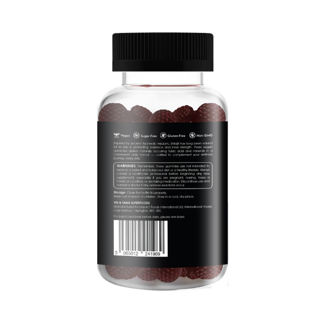 Shilajit Vitality Vegan Gummies